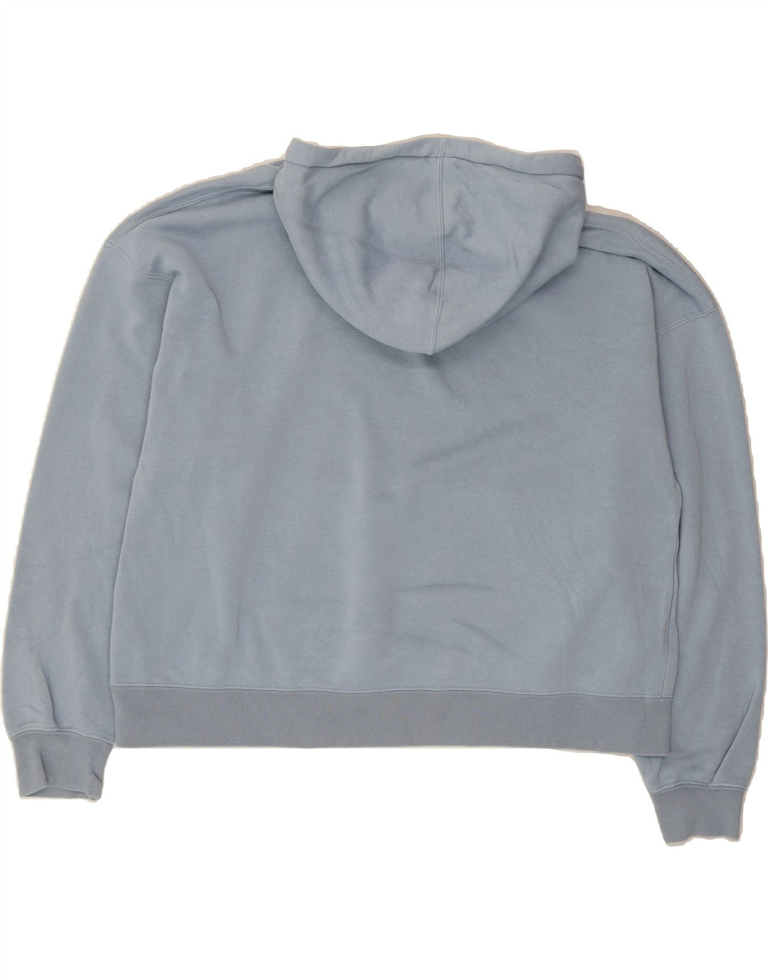 JORDAN Womens Oversized Hoodie Jumper UK 14 Medium Blue Cotton Vintage Jordan and Second-Hand Jordan from Messina Hembry 