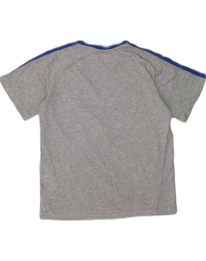 ADIDAS Boys Graphic T-Shirt Top 9-10 Years Grey Cotton | Vintage Adidas | Thrift | Second-Hand Adidas | Used Clothing | Messina Hembry 
