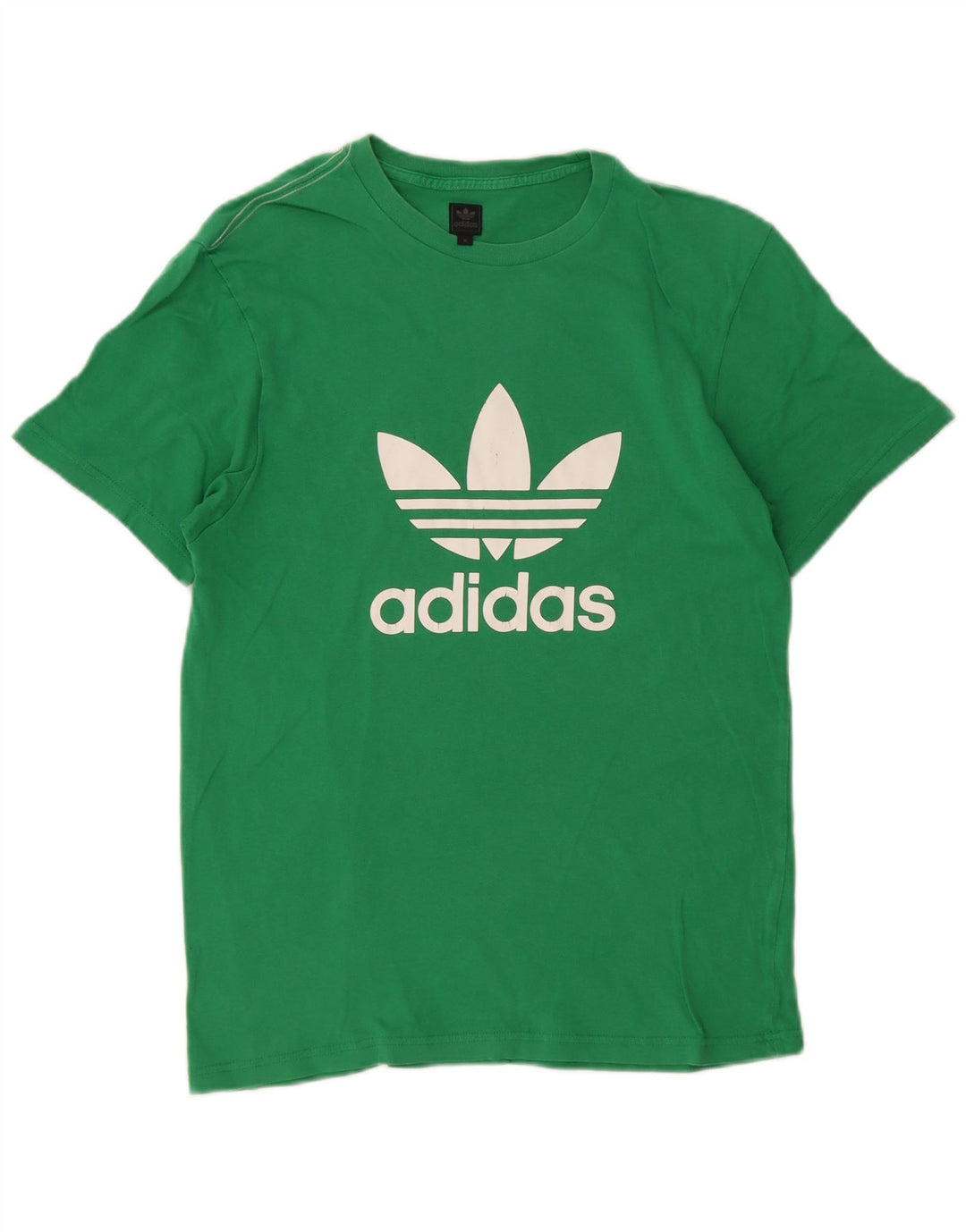 Adidas Mens Graphic T-Shirt Top Medium Green