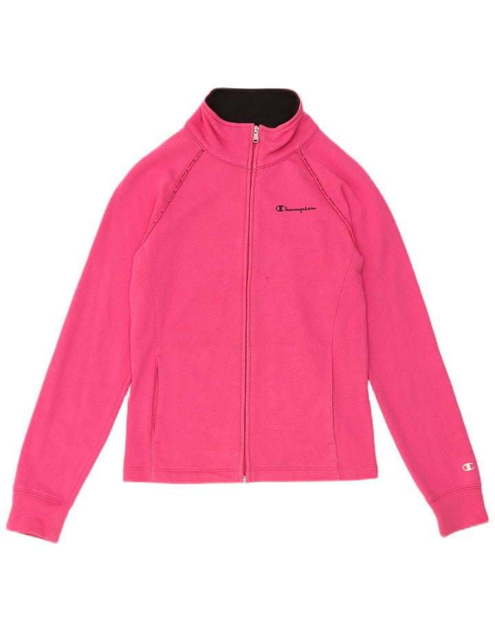 Champion Womens træningsdragt Topjakke UK 12 Medium Pink