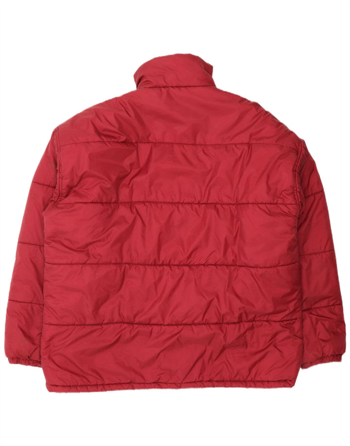 Vintage męska ocieplana kurtka UK 42 XL czerwona