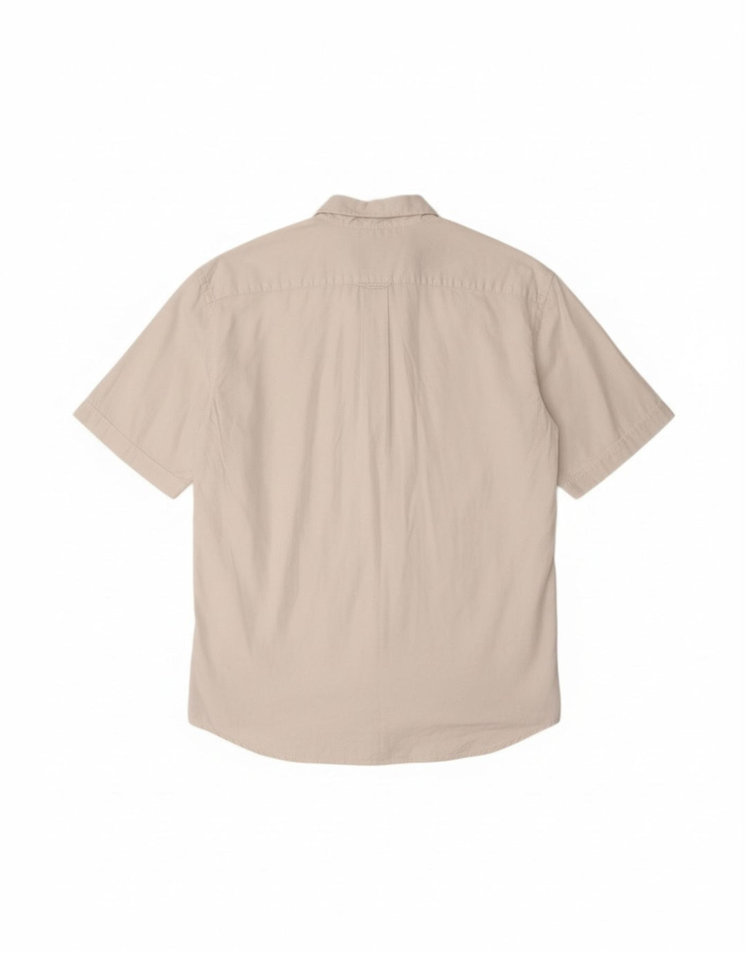 Camisa masculina de manga curta NAVIGARE XL algodão branco