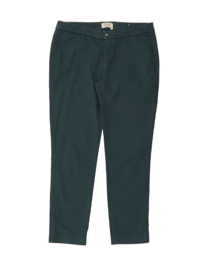 JECKERSON Womens Slim Chino Trousers W30 L28 Green Cotton Vintage Jeckerson and Second-Hand Jeckerson from Messina Hembry 