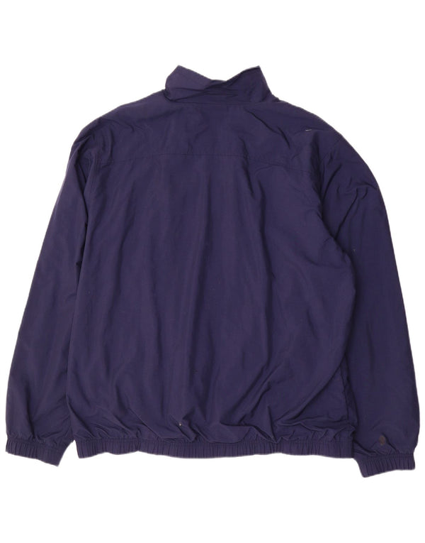 Nike Bomberjakke til mænd UK 44/46 XL marineblå nylon