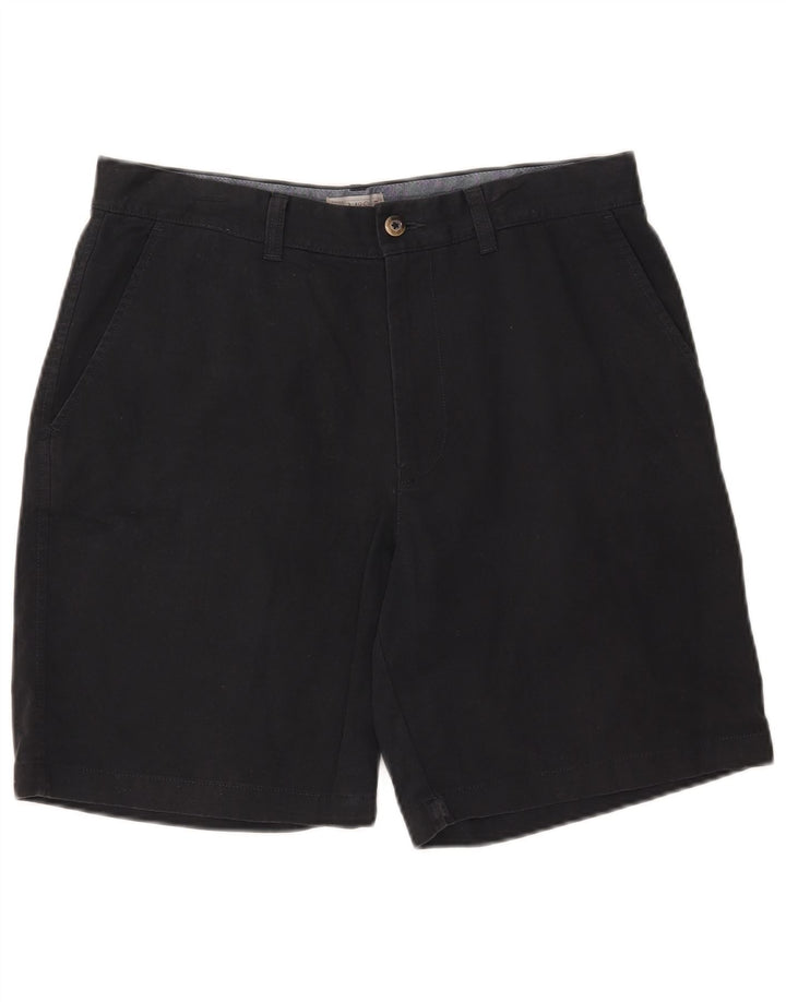 Marks & Spencer Mens Chino Shorts W36 Large  Navy Blue Cotton