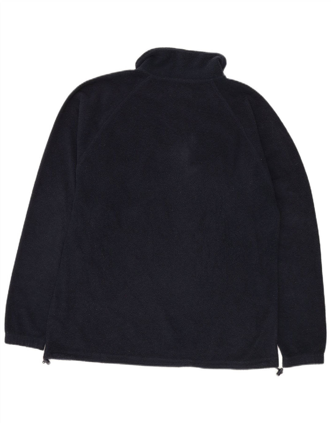 Kappa Mens Zip Neck Fleece Jumper Medium Navy Blue Polyester Sports