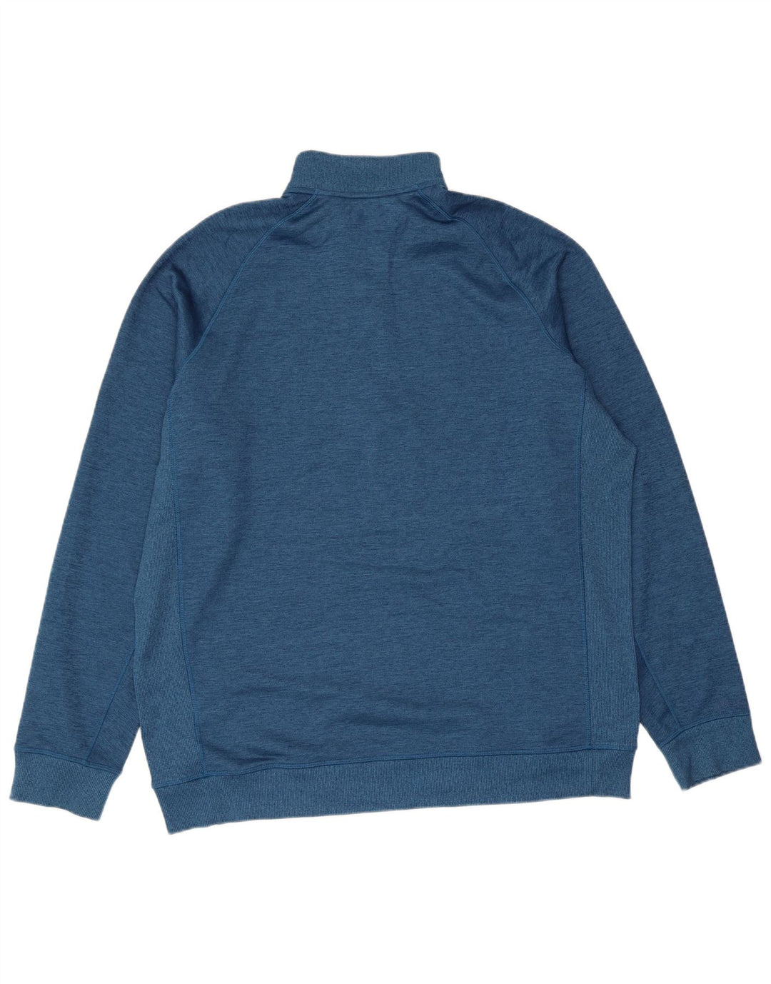 Felpa da uomo con collo con zip Under Armour, maglione XL blu