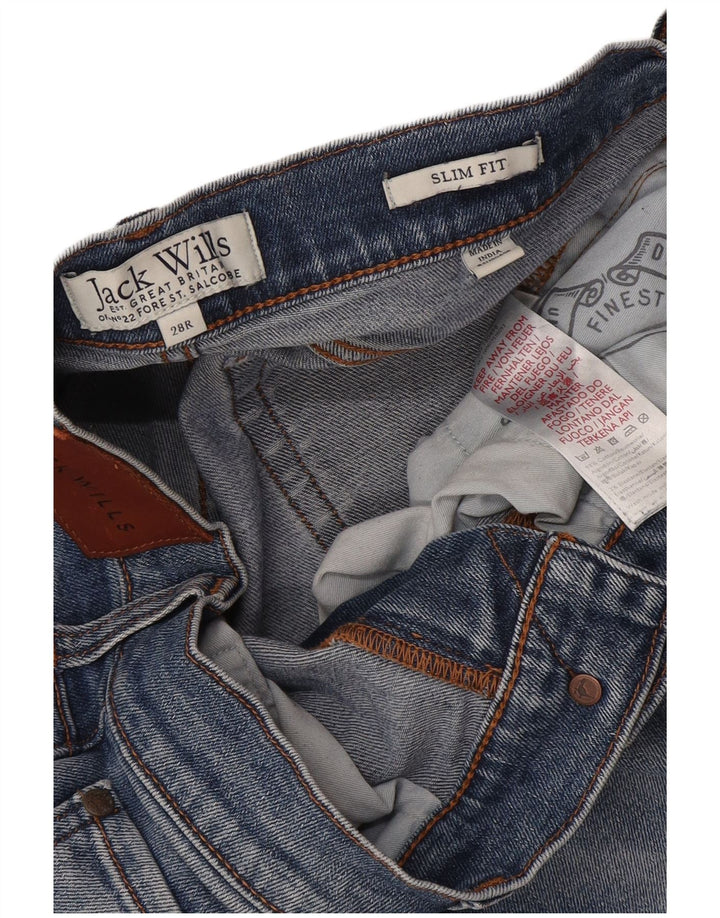 Jack Wills Jean Slim Homme W28 L30 Bleu Coton