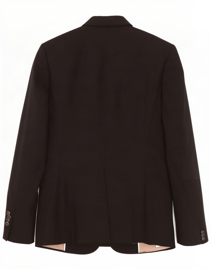 Jaqueta blazer feminina Zara com 1 botão UE 38 pequena preta