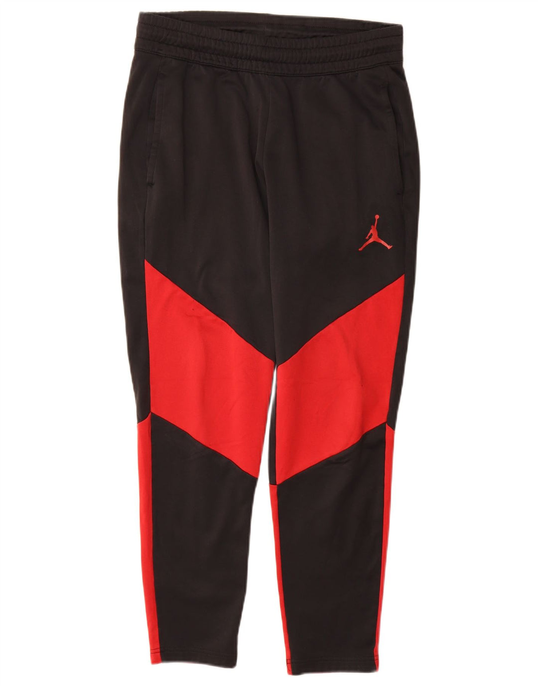 Jordan Mens Tracksuit Trousers Small Black Colourblock Polyester