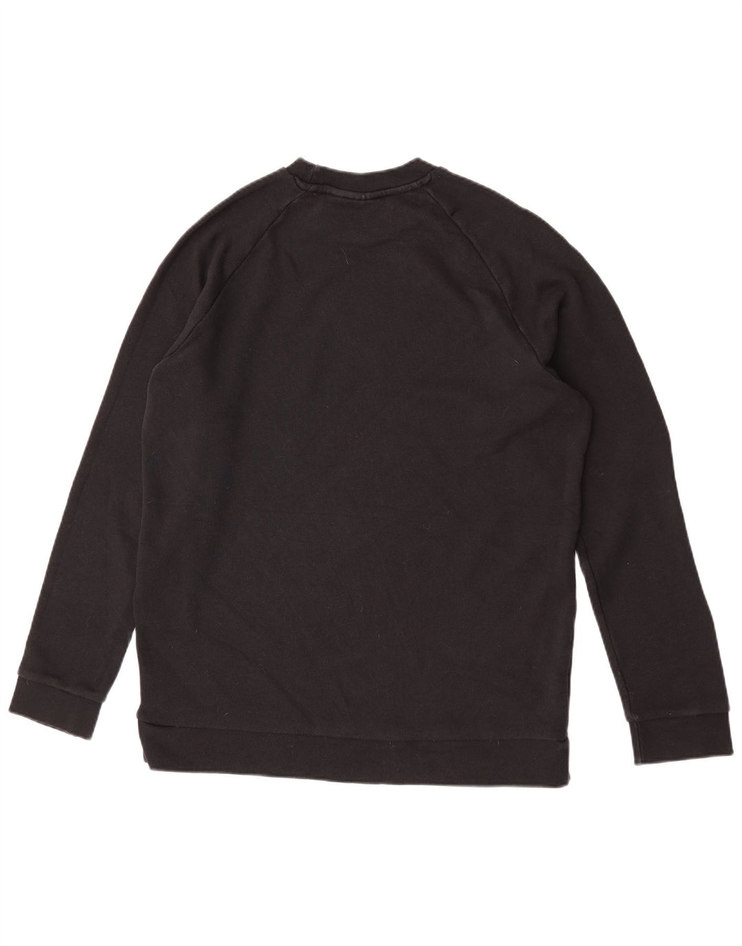 Adidas Mens Graphic Sweatshirt Jumper Large Black Cotton