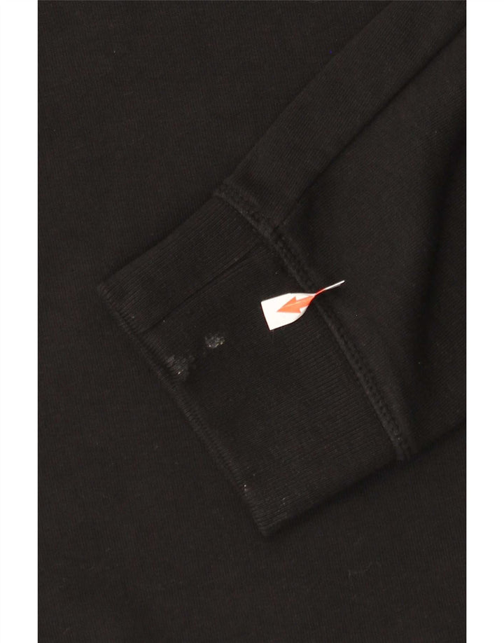 Ted Baker Mens Graphic Sweatshirt Jumper Size 4 Large Black Cotton