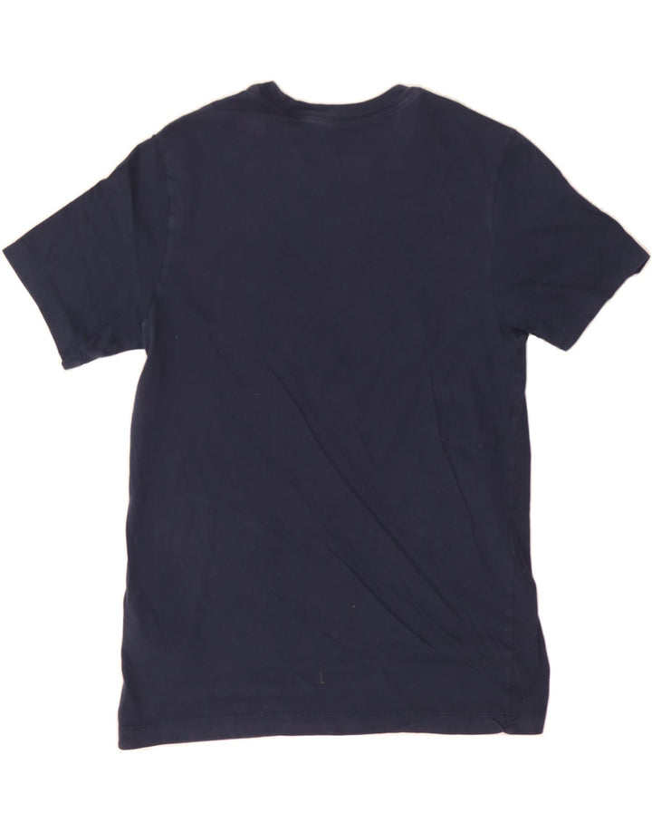 NIKE Mens Graphic T-Shirt Top Medium Navy Blue Cotton Vintage Nike and Second-Hand Nike from Messina Hembry 
