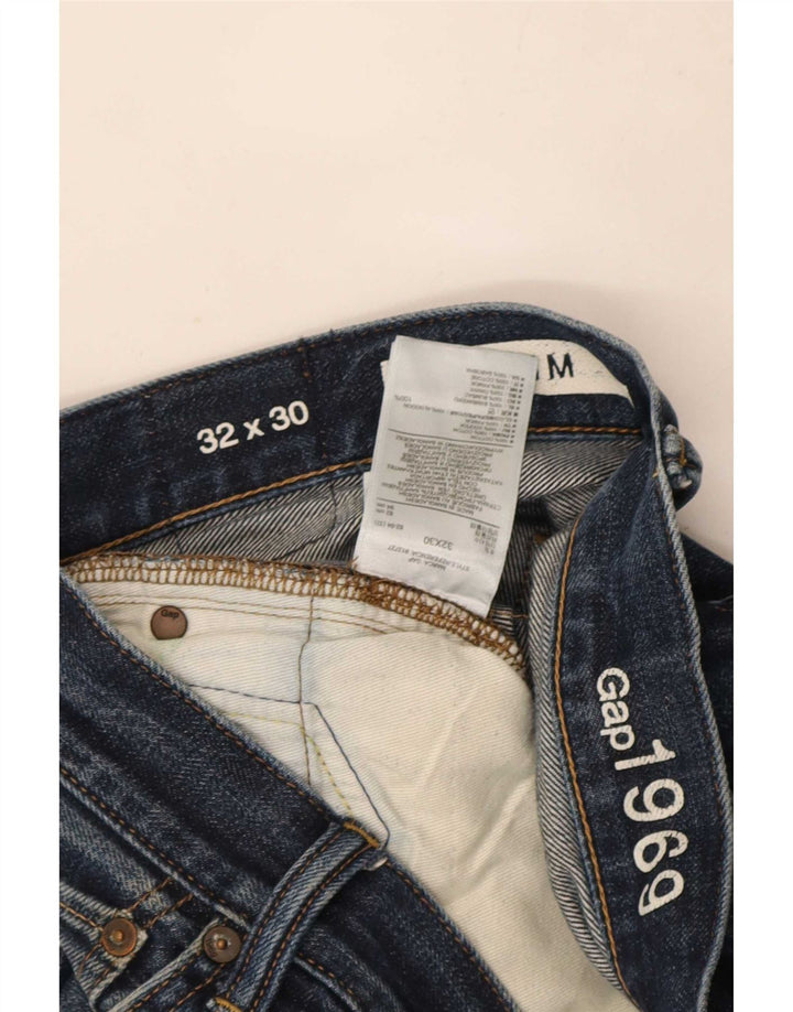 Gap Herre Slim Jeans W32 L30 Blå Bomuld
