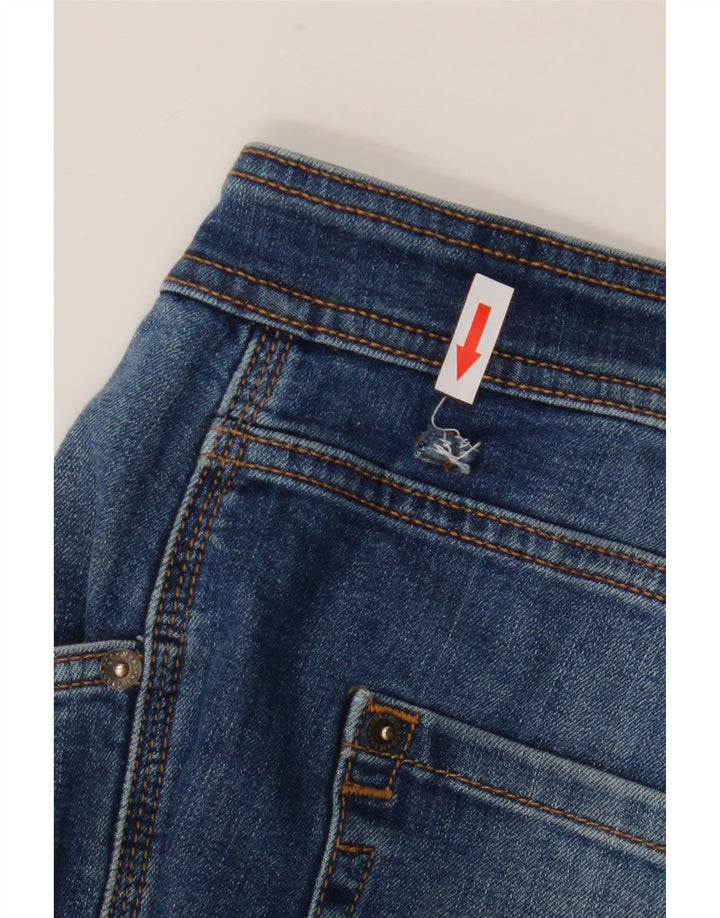 Kangaroo Poo Mens Straight Jeans W36 L32 Blue Cotton