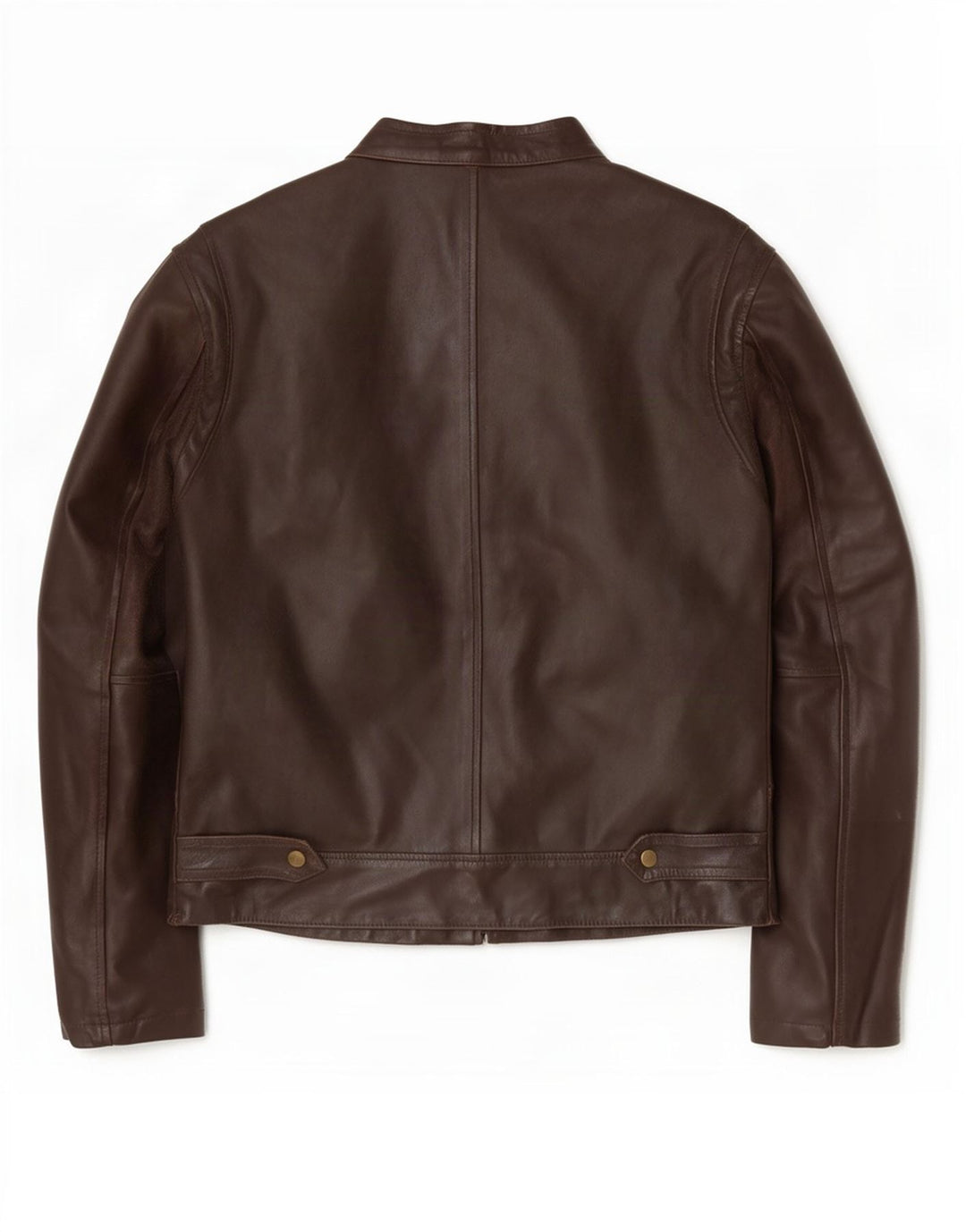 veste en cuir homme vintage UK 40 Grand Marron