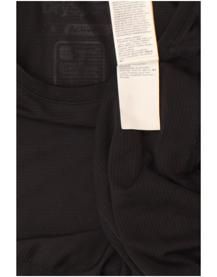Superdry Mens Lash Graphic T-Shirt Top Small Black Polyester
