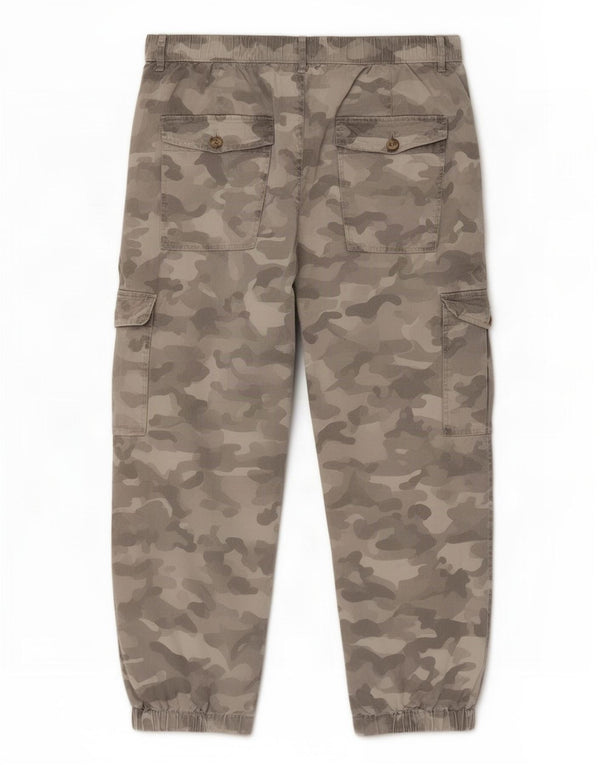 Pantaloni cargo crop pentru femei Marks & Spencer UK 20 2XL W40 L25 verde