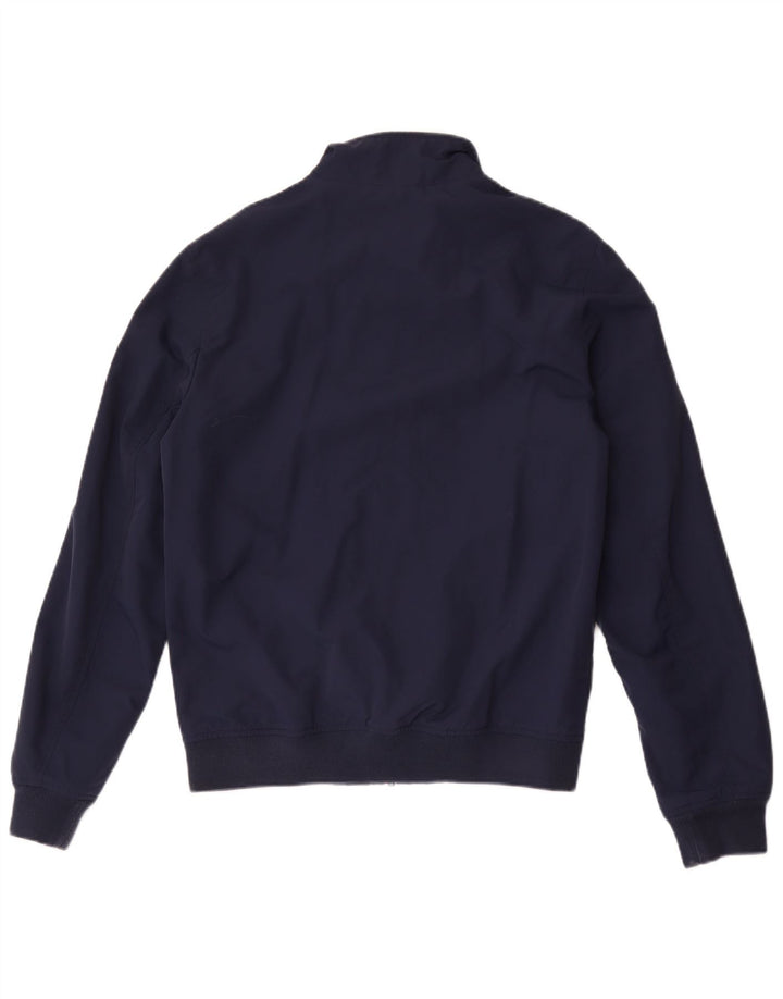 Męska kurtka bomberka Tommy Hilfiger UK 36, mała, granatowa, poliamidowa