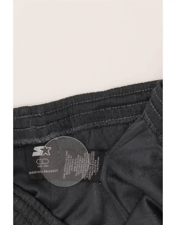 Starter Mens Graphic Regular Fit Sport Shorts Small Grey Polyester Sports