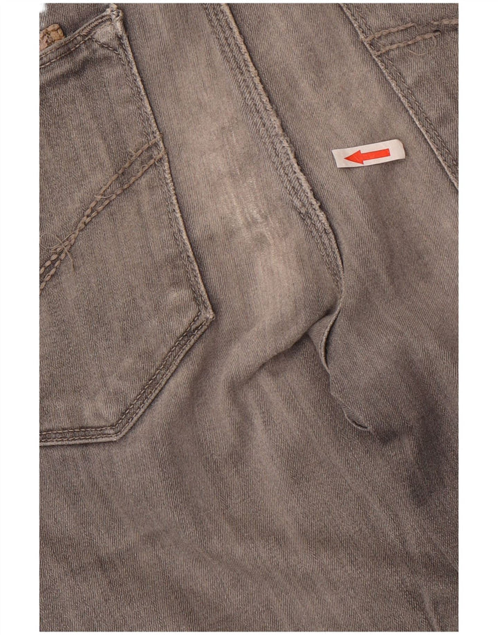 ALVIERO MARTINI Mens Slim Jeans W33 L31 Grey Cotton