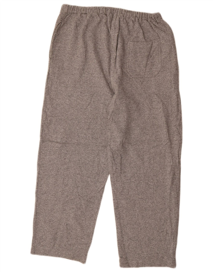 Champion Mens Tracksuit Trousers Large Grey Flecked Cotton