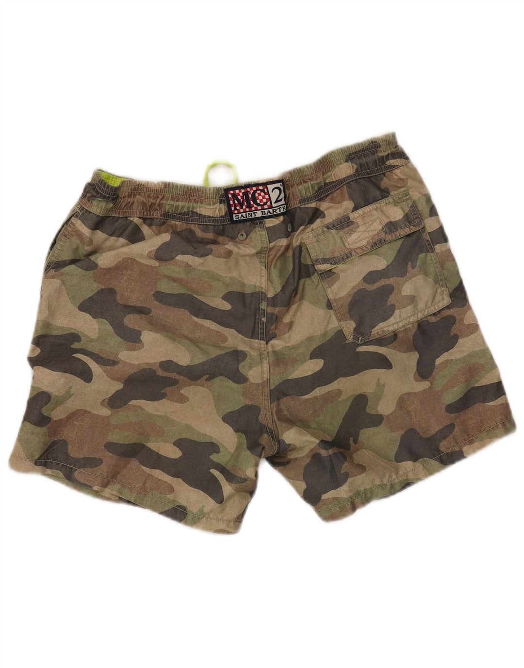 MC2 SAINT BARTH  Mens Swimming Shorts Medium  Khaki Polyester