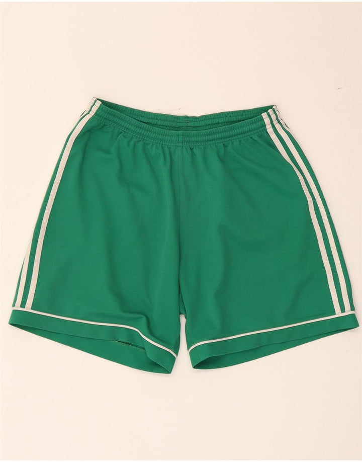 Adidas Mens Climalite Sport Shorts Medium Green Polyester