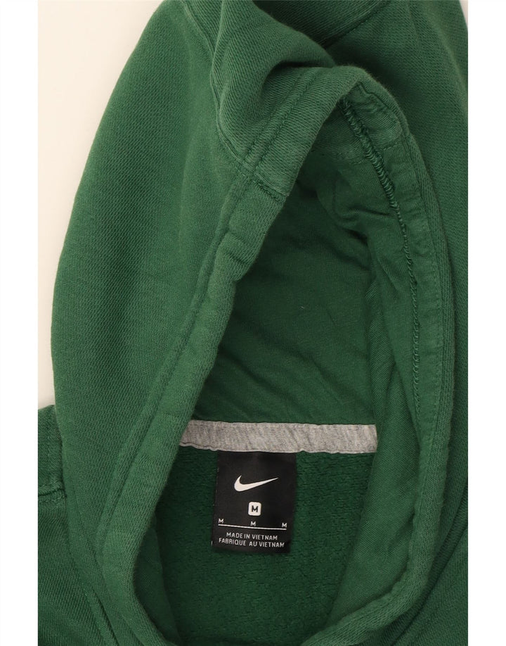 NIKE Mens Graphic Hoodie Jumper Medium Green Cotton Vintage Nike and Second-Hand Nike from Messina Hembry 