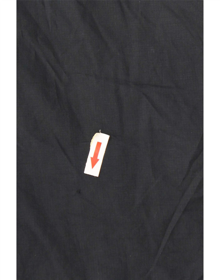 Giacca antipioggia con cappuccio da uomo Nike UK 42 XL poliestere grigio