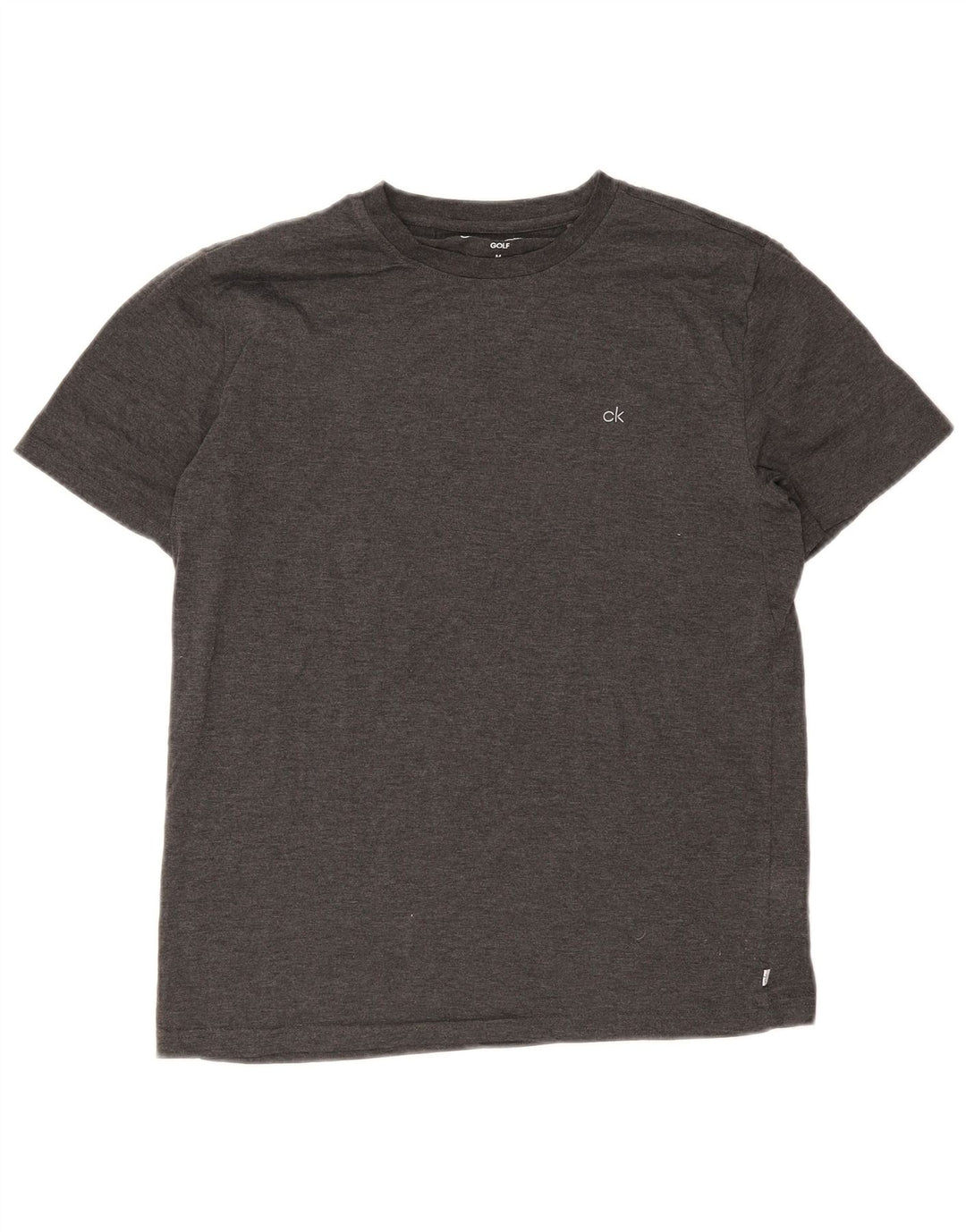 Calvin Klein herre T-shirt top mellemgrå polyester