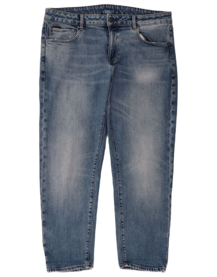 G-Star Mens Straight Jeans W32 L27 Blue Cotton