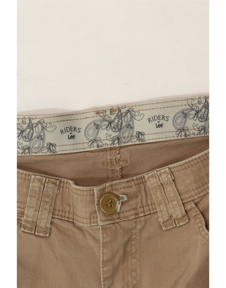 LEE Womens Riders Casual Shorts US 8 Medium W30  Beige Cotton Vintage Lee and Second-Hand Lee from Messina Hembry 