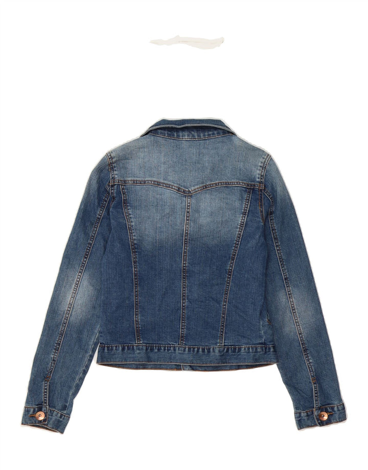 OASIS Womens Denim Jacket UK 6 XS Blue Cotton Vintage Oasis and Second-Hand Oasis from Messina Hembry 