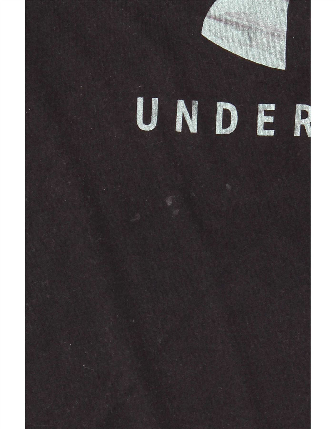 Under Armour Damen Graphic T-Shirt Top UK 12 Medium Schwarz