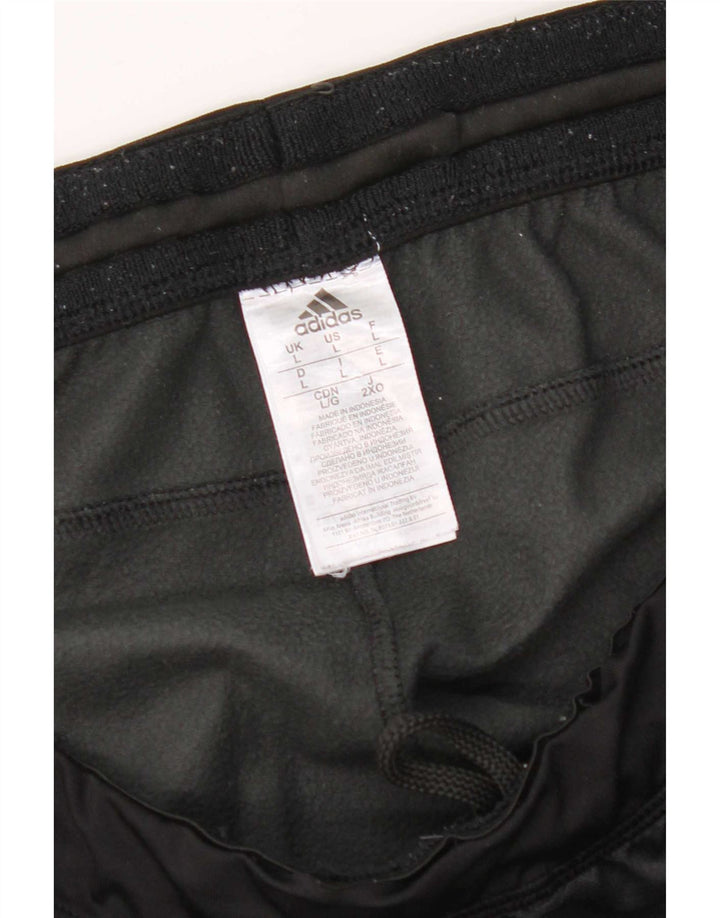 Adidas Pantalon de survêtement Climawarm pour homme Large Noir Polyester