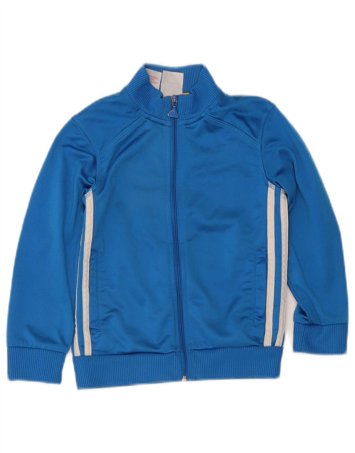 Adidas Boys αθλητική φόρμα Top Jacket 5-6 Years Blue Polyester