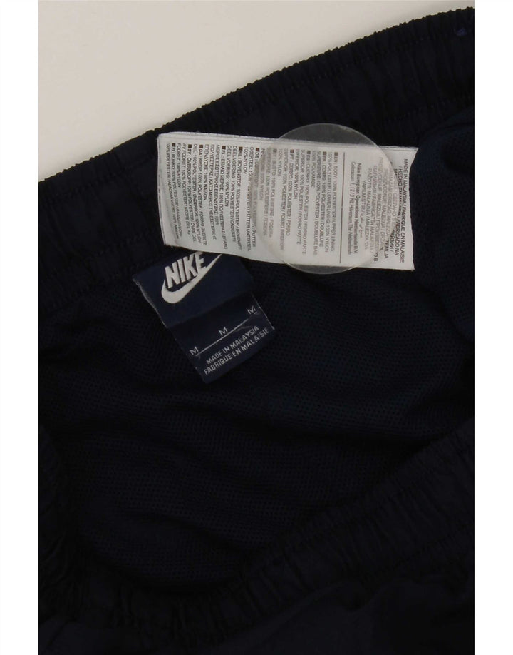 Nike Mens Tracksuit Trousers Joggers Medium Navy Blue Polyester