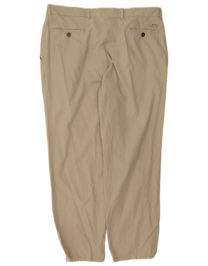 CAMEL ACTIVE Herren-Anzughose mit Pegged-Anzug, W40 L30, beige Baumwolle