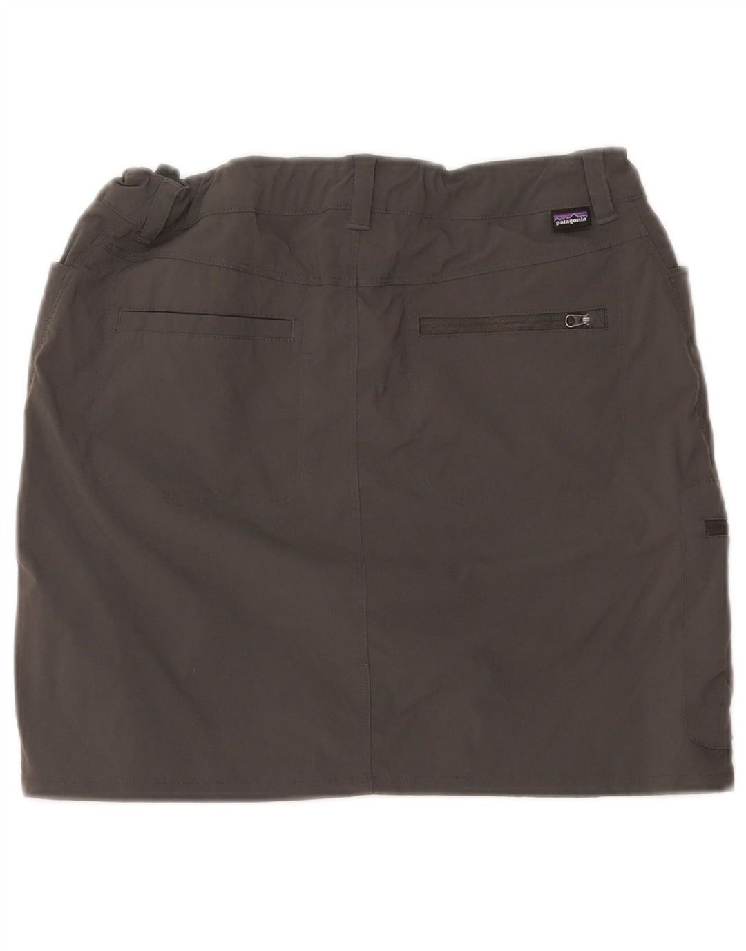 Fusta cargo pentru femei Patagonia US 8 Medium W34 Nylon gri