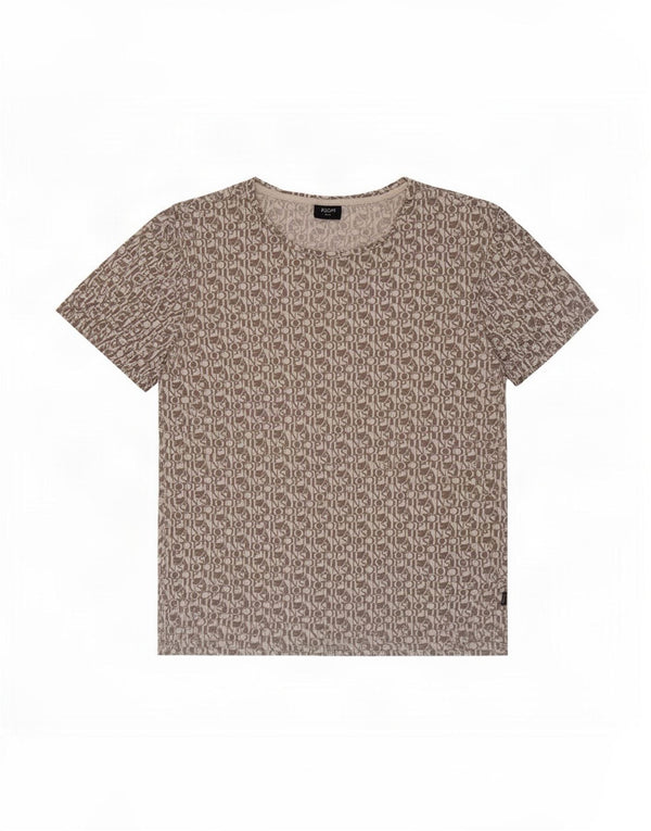 Joop Mens Graphic T-Shirt Top Medium Grey Cotton