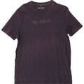 Męski T-shirt Guess Regular Graphic, duży, granatowy, bawełniany