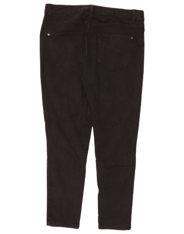 Marks & Spencer Γυναικεία Super Skinny Jeans UK 14 Large W32 L26 Μαύρο βαμβακερό