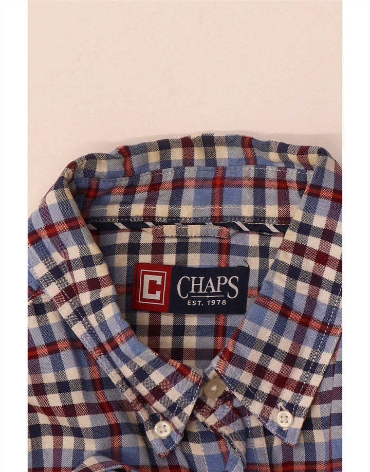 Chaps Camisa para hombre grande multicolor a cuadros