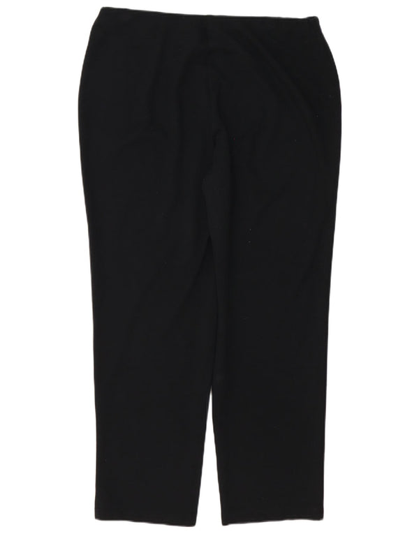 Marks & Spencer Lige fritidsbukser til kvinder UK 16 Large W36 L28 Black