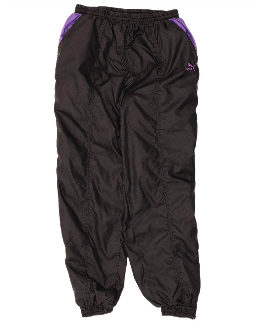 PUMA Mens Tracksuit Trousers Joggers Medium  Black Polyamide