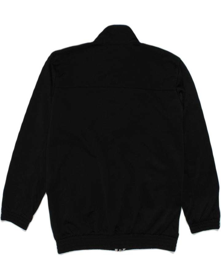 CHAMPION Boys Tracksuit Top Jacket 9-10 Years Medium Black Polyester | Vintage Champion | Thrift | Second-Hand Champion | Used Clothing | Messina Hembry 