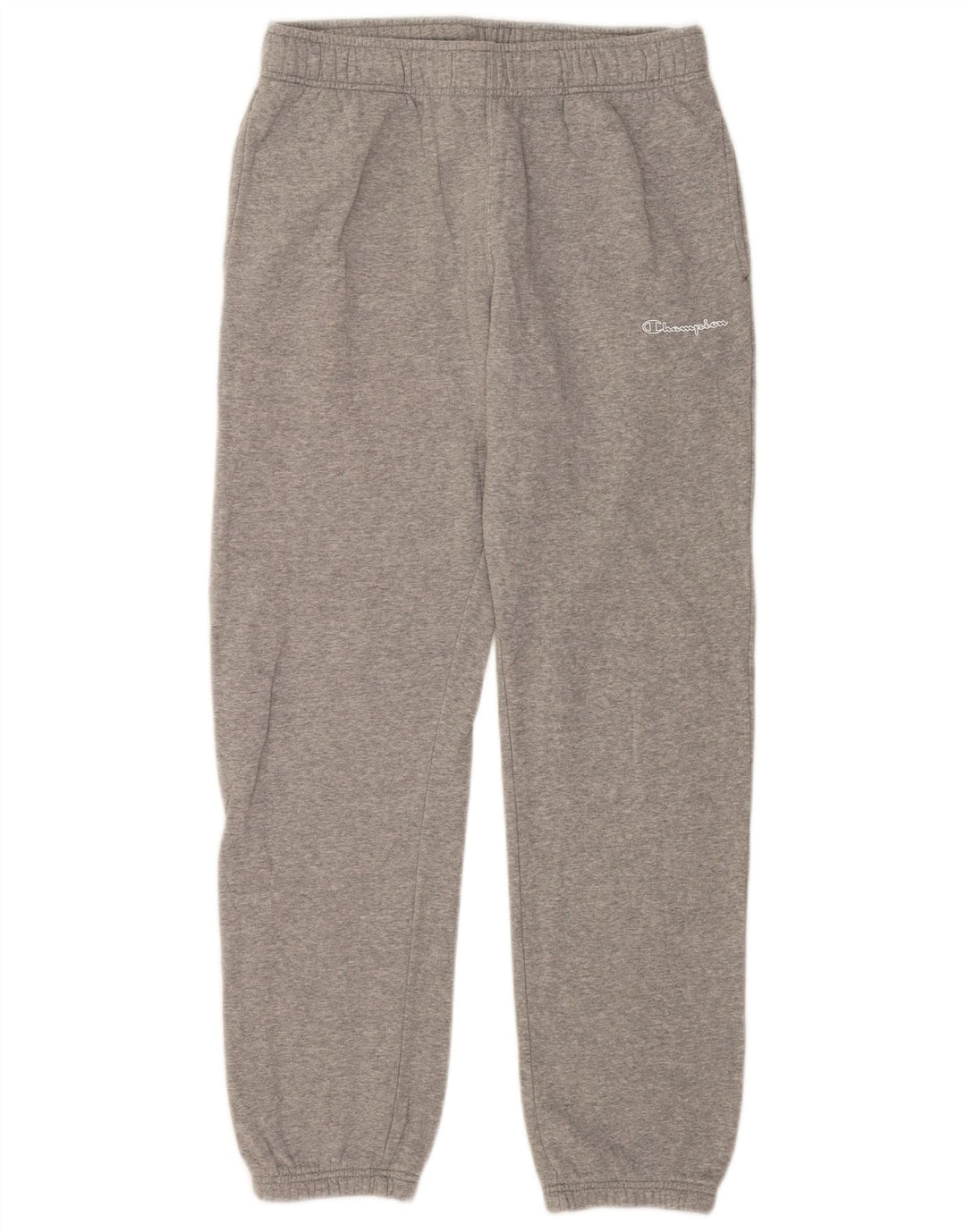 Champion Mens Tracksuit Trousers Joggers Medium Grey Flecked Cotton