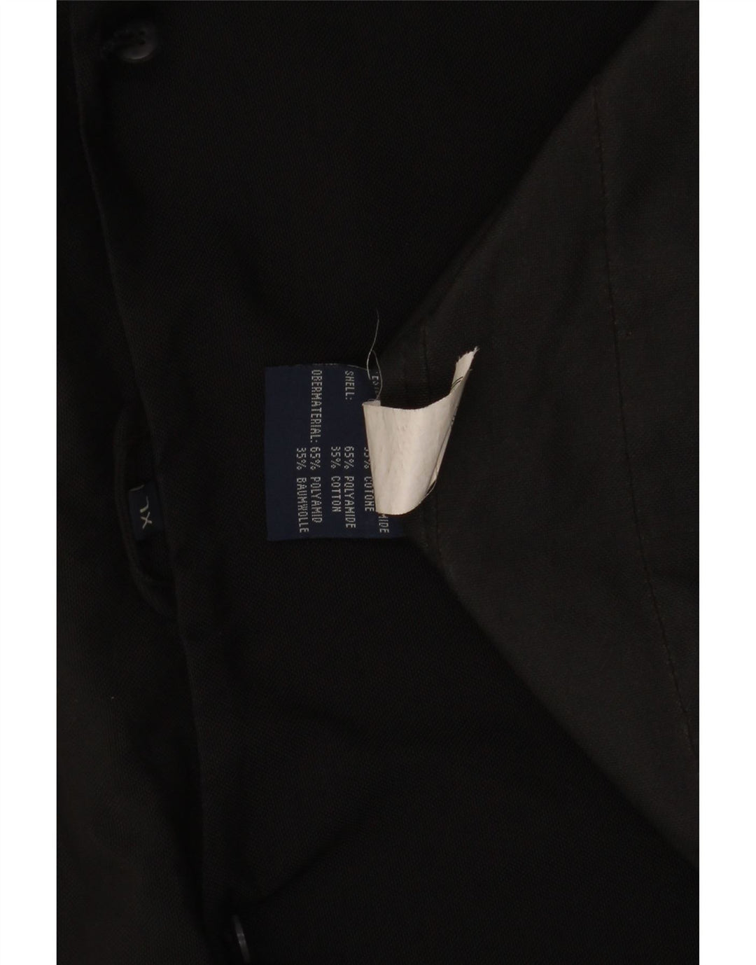 Мужская куртка DECATHLON UK 42 XL черная из полиамида
