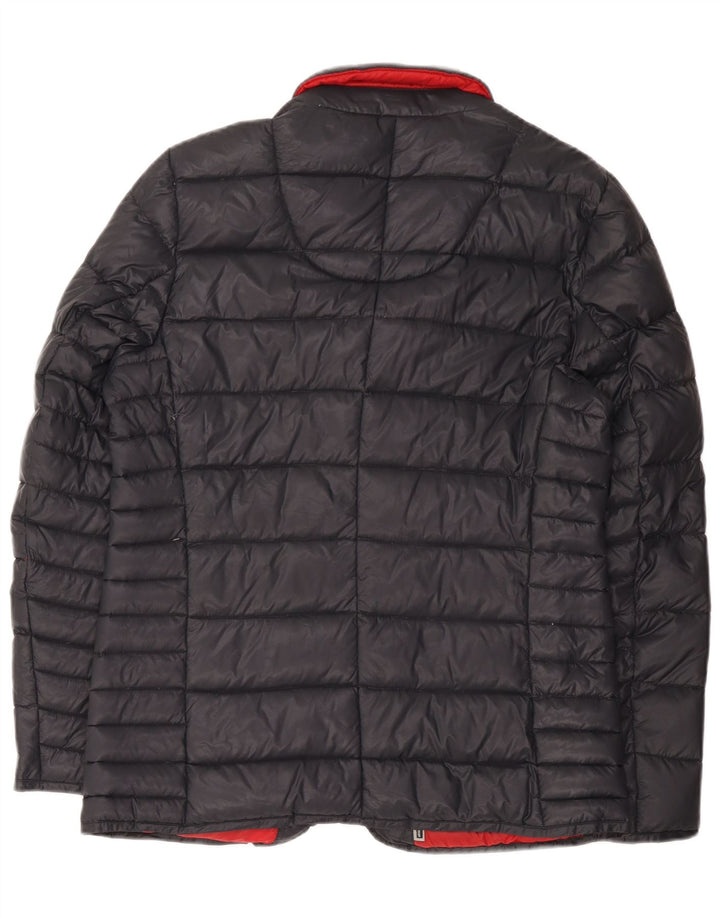 Pierre Cardin Mens Blazer Padded Jacket UK 40 Large Black Polyamide